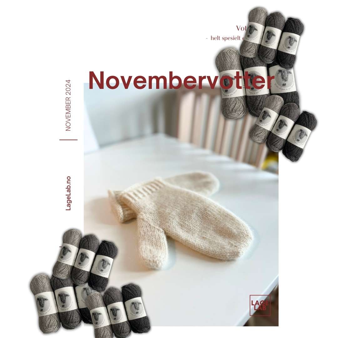 Novembervotter - materialpakke